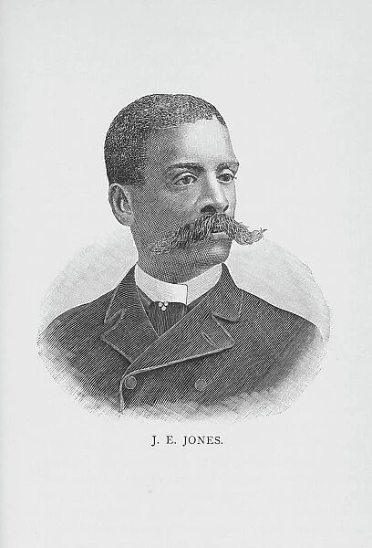 J. E. Jones, 1887. Creator: Unknown