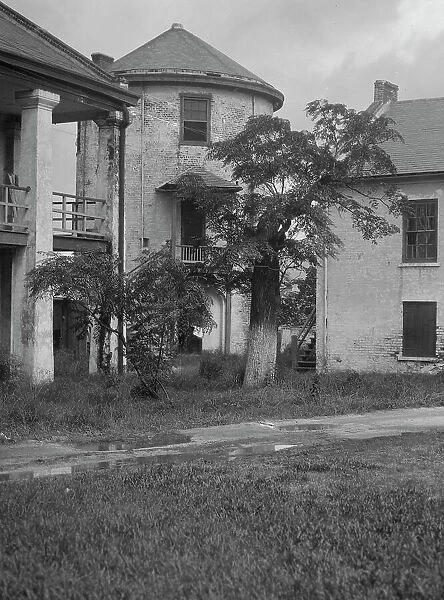 Jackson Barracks, New Orleans, between 1920 and 1926. Creator: Arnold Genthe