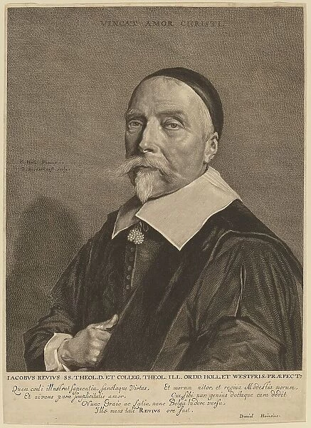 Jacob Revius. Creator: Jonas Suyderhoef
