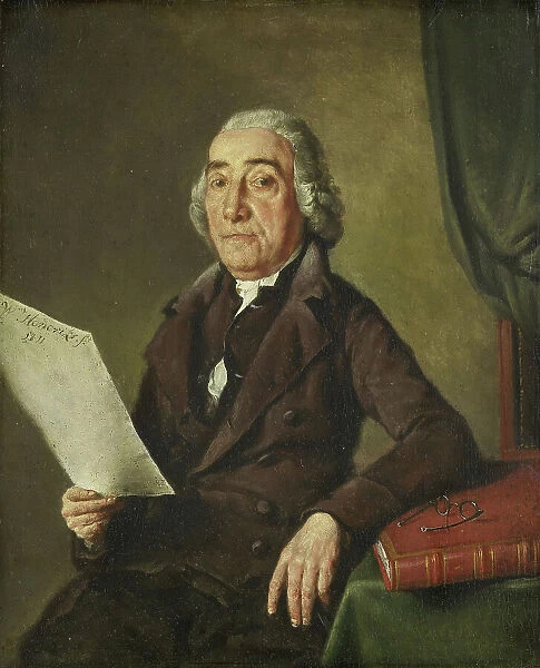 Jacob de Vos Sr (1735-1833), Amsterdam Art Collector, 1811. Creator: Wybrand Hendriks