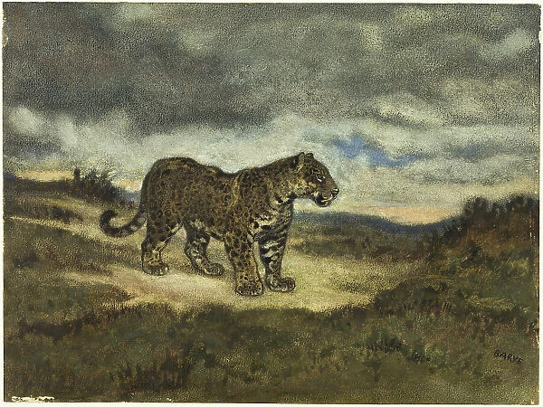 Jaguar Standing, 1830 / 50. Creator: Antoine-Louis Barye
