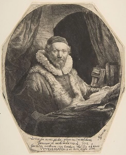 Jan Uytenbogaert. Creator: Rembrandt Harmensz van Rijn