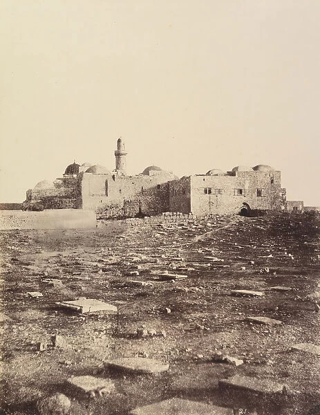 Jerusalem. (Environs) Montagne de Sion. Cenacle et Maison de Caiphe. 1860 or later