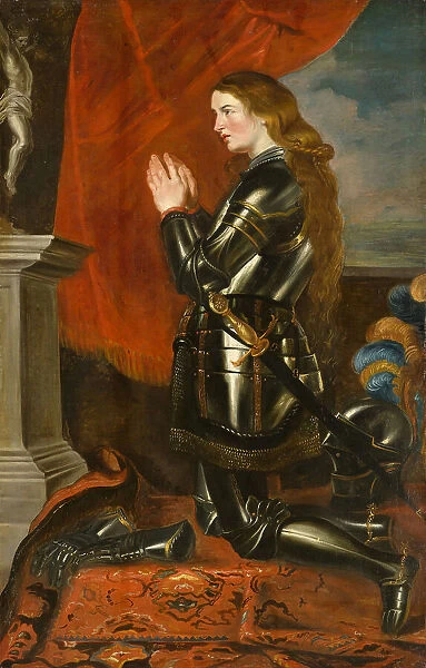 Joan of Arc, c. 1640. Creator: Rubens, Peter Paul, (School)