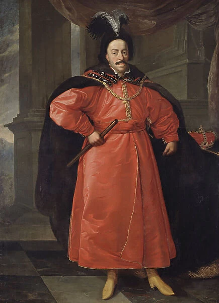 Johan II Casimir, 1609-1672, King of Poland. Creator: Daniel Schultz