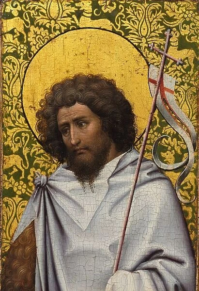 John the Baptist, c. 1410. Creator: Robert Campin (Netherlandish, 1375  /  79-1444)
