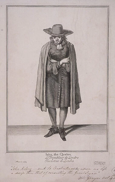 John the Quaker, Cries of London, (c1688?)