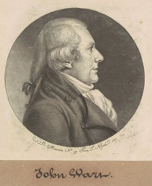 John Wart, 1798. Creator: Charles Balthazar Julien Fevret de Saint-Memin