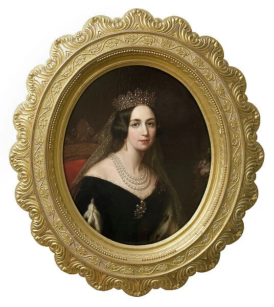 Josefina, 1807-1876, Princess of Leuchtenberg, Queen of Sweden. Creator: Sophie Adlersparre