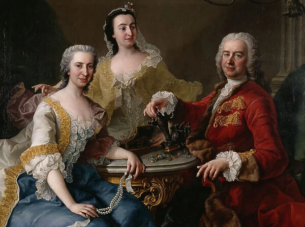 Joseph de France and his Family, c1740s. Creator: Martin van Meytens