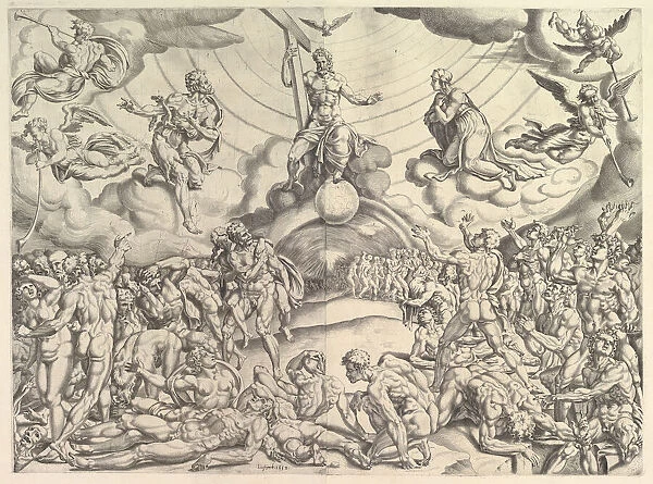 The Last Judgement, ca. 1548-50. Creator: Cornelis Bos