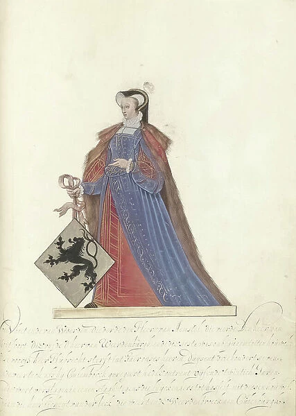 Jutta van der Leck, Lady of Culemborg, c.1600-c.1625. Creator: Nicolaes de Kemp
