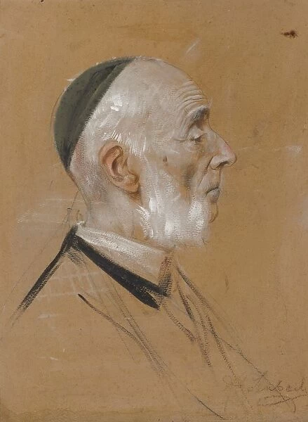 Karl Eduard von Liphart, c. 1875. Creator: Franz von Lenbach (German, 1836-1904)