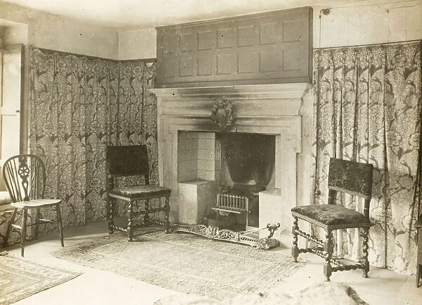 Kelmscott Manor: The Green Room, 1896. Creator: Frederick Henry Evans
