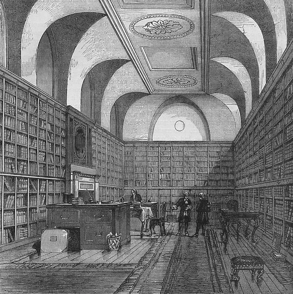 The Kings Library, Buckingham House, Westminster, London, 1775 (1878)