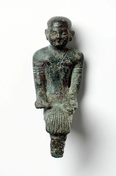 Kneeling Figure of the Priest Pa-Di-Bastet, Late Period (711-332 BCE). Creator: Unknown