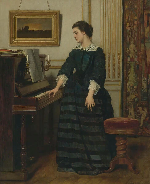 L absence. Creator: Stevens, Alfred (1823-1906)