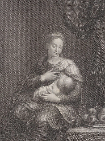 La Madonna del Latte, 1815. Creator: Raphael Morghen