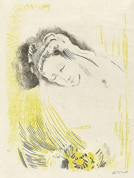 La Sulamite (The Shulamite), 1897. Creator: Odilon Redon