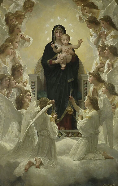 La Vierge aux anges, 1900. Creator: William-Adolphe Bouguereau