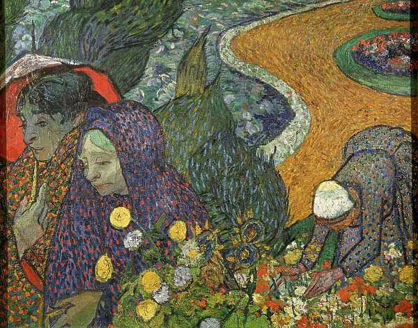 Ladies of Arles (Memory of the Garden at Etten), 1888. Artist: Vincent van Gogh