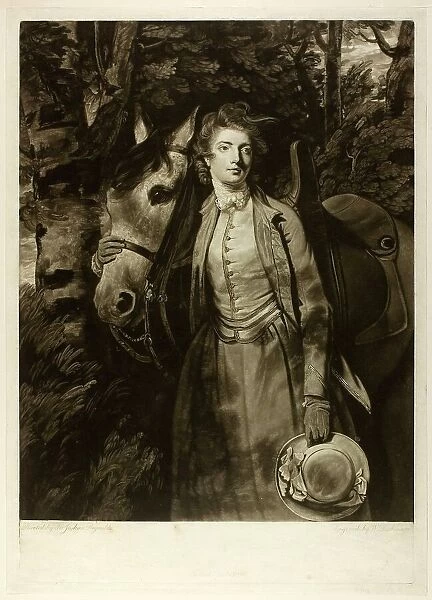 Lady Charles Spencer, 1776. Creator: William Dickinson