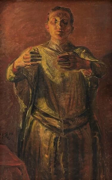 Lady Macbeth. Study, 1899. Creator: Kristian Zahrtmann