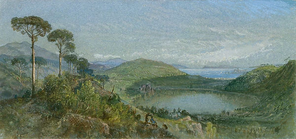 Lago Avernus, ca. 1867-70. Creator: William Trost Richards