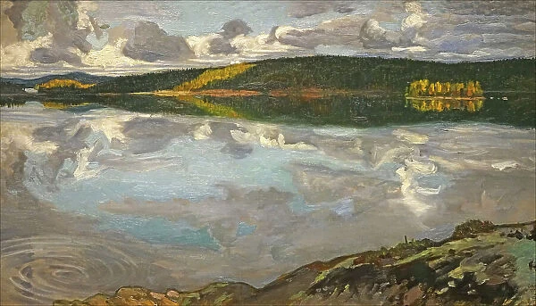 The Lake Ruovesi, 1896. Creator: Gallen-Kallela, Akseli (1865-1931)
