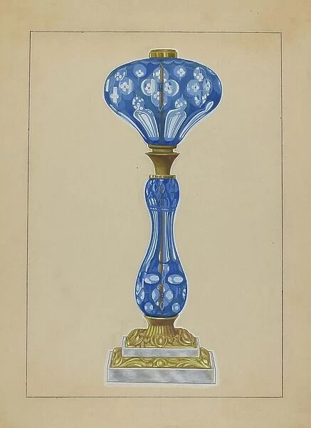 Lamp, 1940. Creator: John Dana