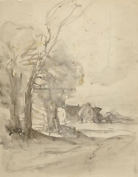 Landscape, 1827-1891. Creator: Johannes Bosboom