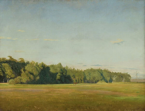 Landscape, 1849. Creator: Christen Dalsgaard