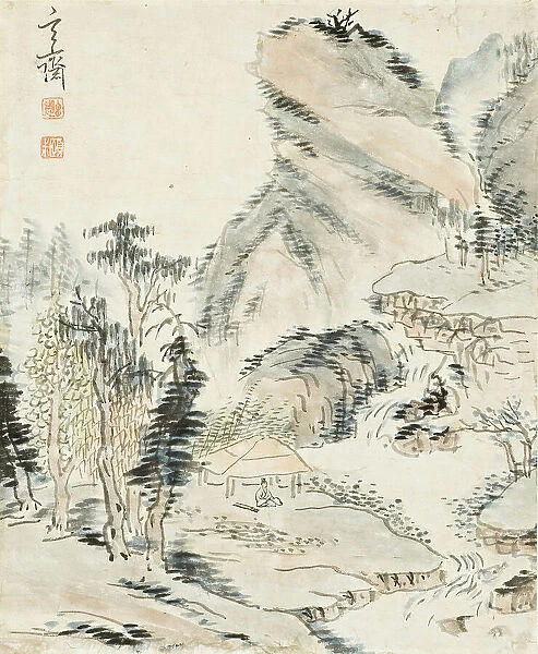 Landscape, 18th century. Creator: Sim Sajong