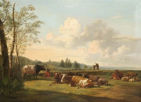 Landscape with Cattle, 1816. Creator: Pieter Gerardus van Os