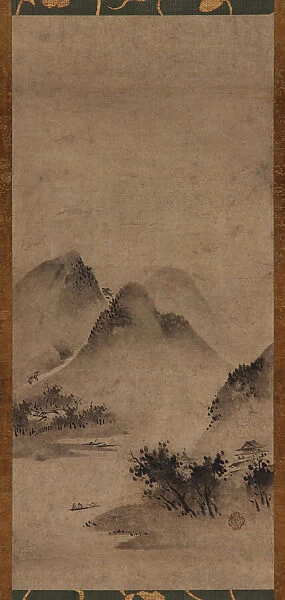 Landscape, Muromachi period, 16th century. Creator: Kano Motonobu