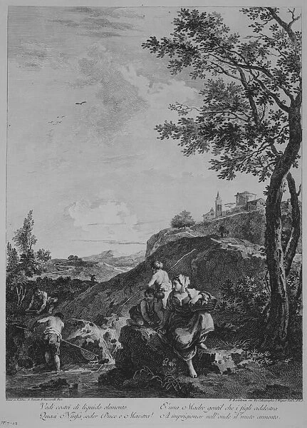 Landscape, 'Vedi costei di liquido elemento... ', 1762