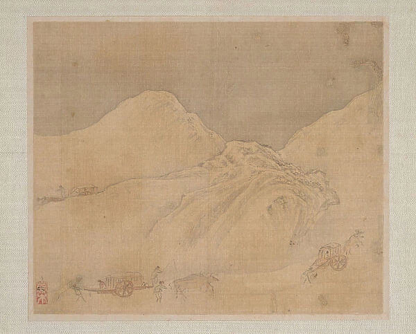 Landscapes, dated 1652. Creator: Ye Xin (Chinese, active ca. 1640-1673)