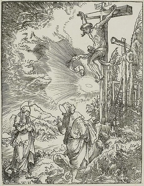 The Large Crucifixion, c. 1516. Creator: Wolf Huber