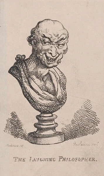 The Laughing Philosopher, 1808. 1808. Creator: Thomas Rowlandson