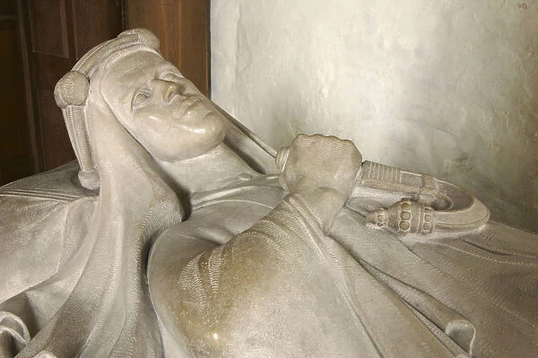 Lawrence of Arabia effigy, St Martins Church, Wareham, Dorset
