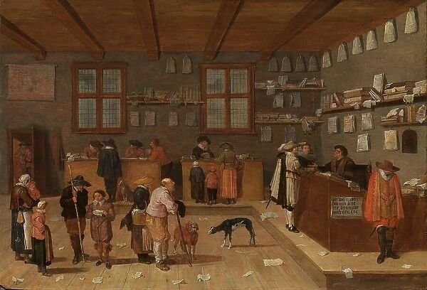 The Lawyer's Office, 1628. Creator: Pieter de Bloot