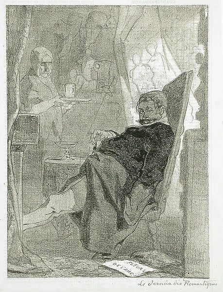 Le Dernier des Romantiques, 1857. Creator: Félicien Rops