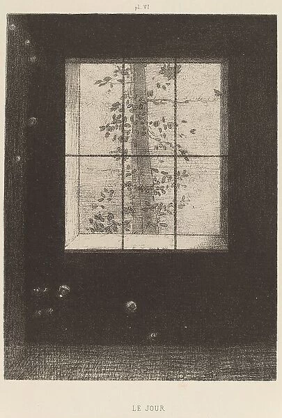 Le Jour (Day), 1891. Creator: Odilon Redon