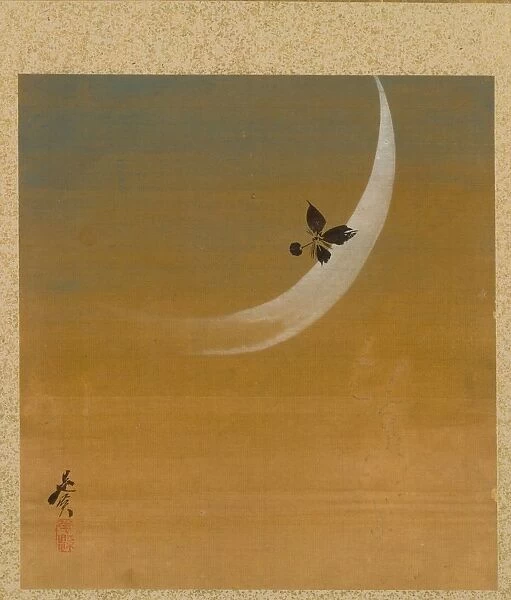 Leaf from Album of Seasonal Themes: Mouse, 1847. Creator: Shibata Zeshin (Japanese, 1807-1891)