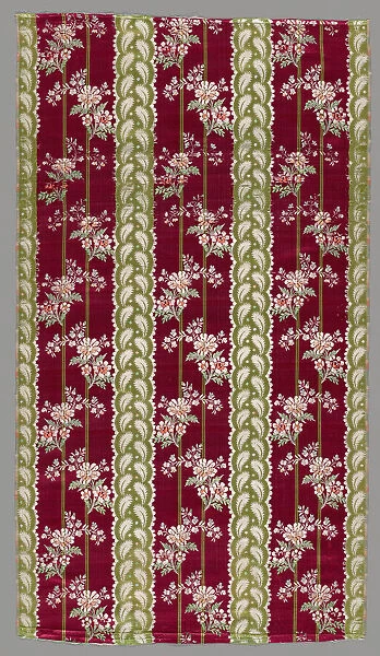 Length of Woven Silk, Lyon, 1770-75. Creator: Unknown