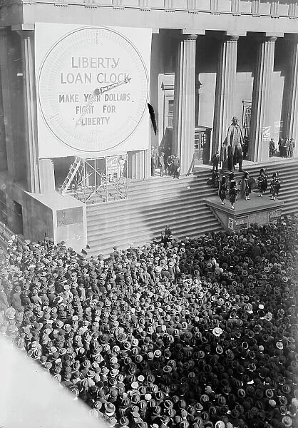 Liberty Bond Meet, (19 Oct 1917?). Creator: Bain News Service