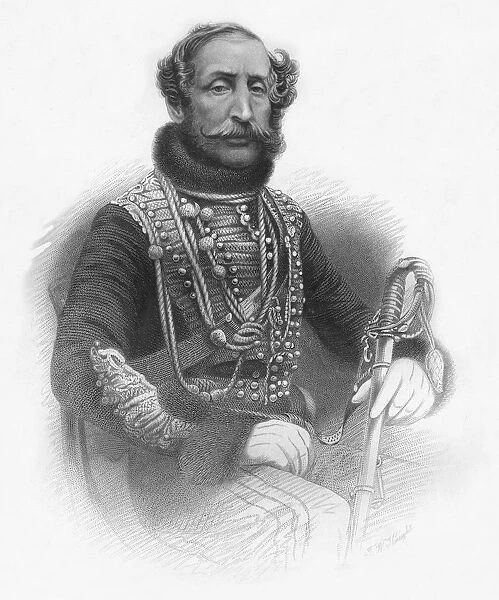 Lieut. Gen. The Earl of Cardigan, 1859. Artist: TW Knight