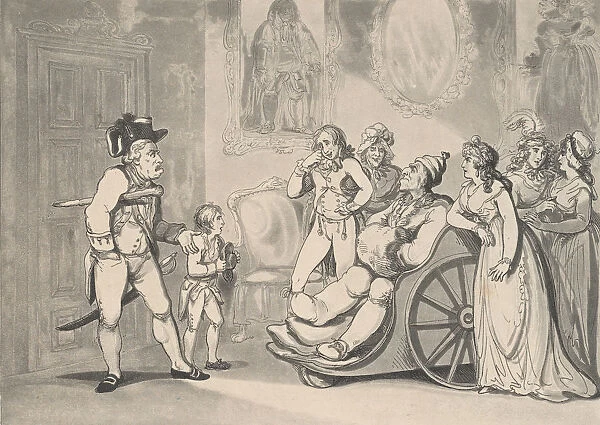 Lieutenant Bowling pleading the cause of young Rory to his Grandfather, May 12, 1800