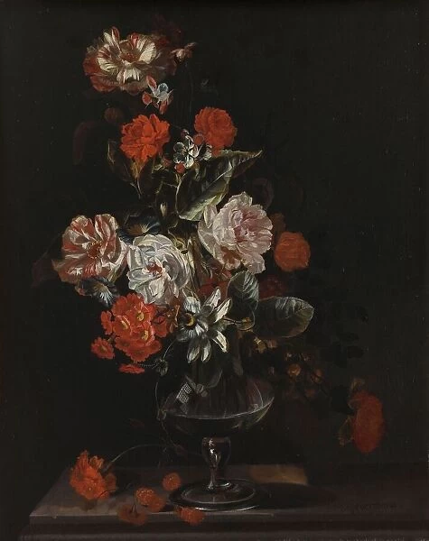 Still Life with Flowers, 1700-1720. Creator: Jacob Campo Weyerman