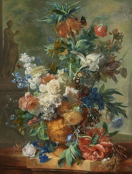 Still Life with Flowers, 1723. Creator: Jan van Huysum